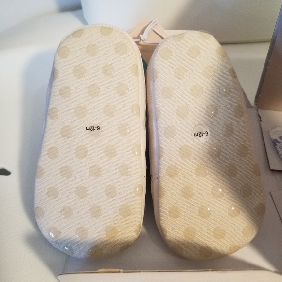 Baby Boy Shoes - Lily & Dan Baby's 1st Blue Shoes size 6-12 m - Picture 4 of 7